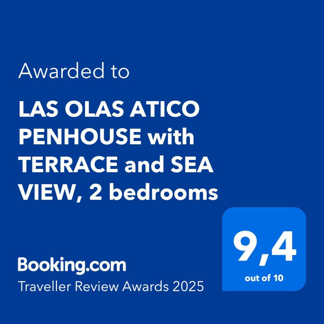 Las Olas Atico Penhouse With Terrace And Sea View, 2 Bedrooms La Caleta  Exteriér fotografie